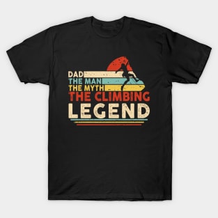 Vintage Climbing Dad Legend T-Shirt